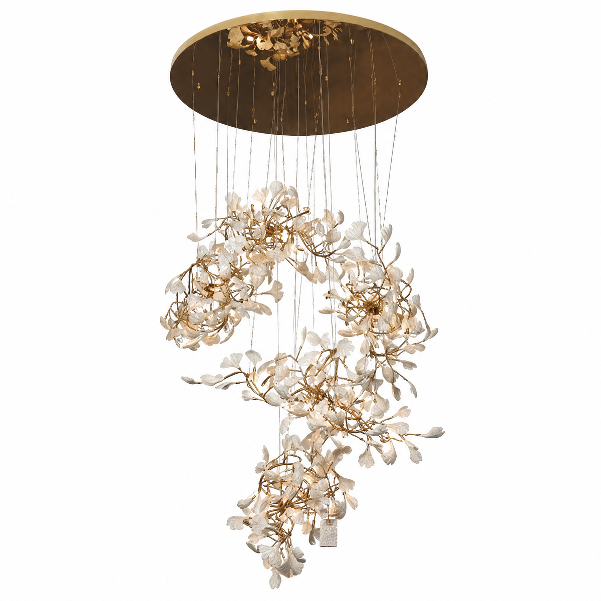 Petalo Ceramic Chandelier