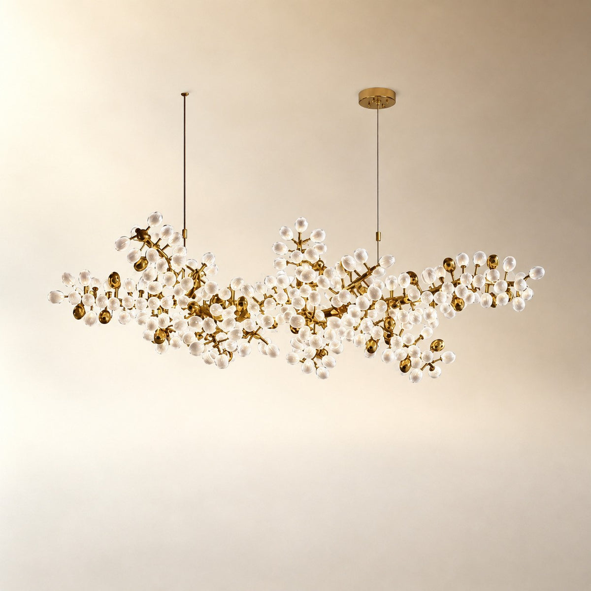 Pretty Grape Linear Chandelier