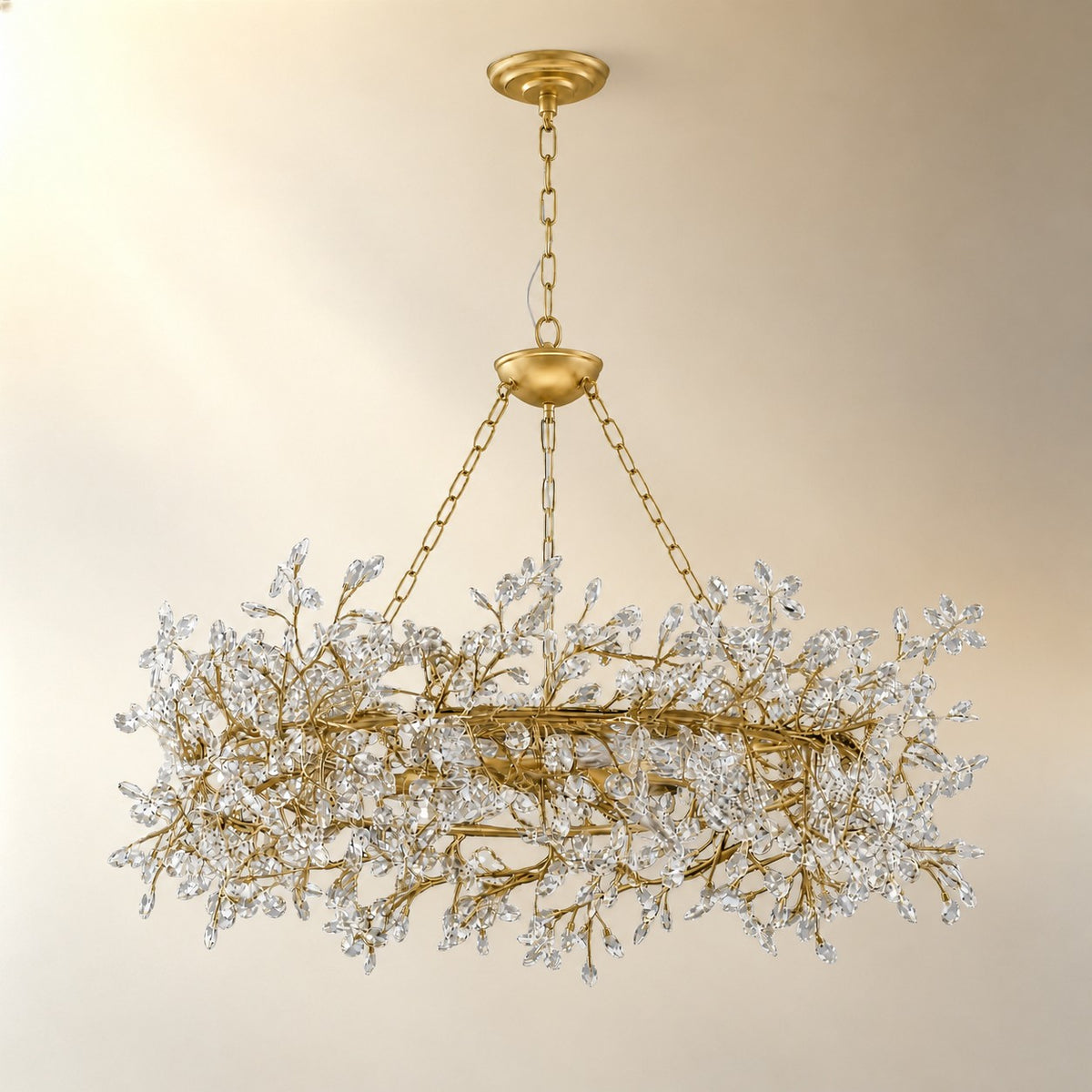 Rowan Twig Modern Round Chandelier 39"D