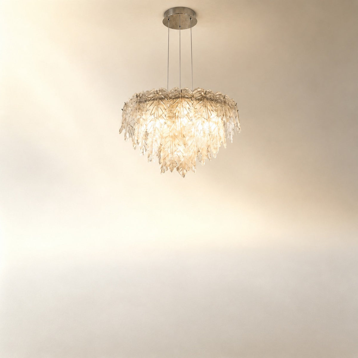 Selior Modern Chrome Chandelier 24" D