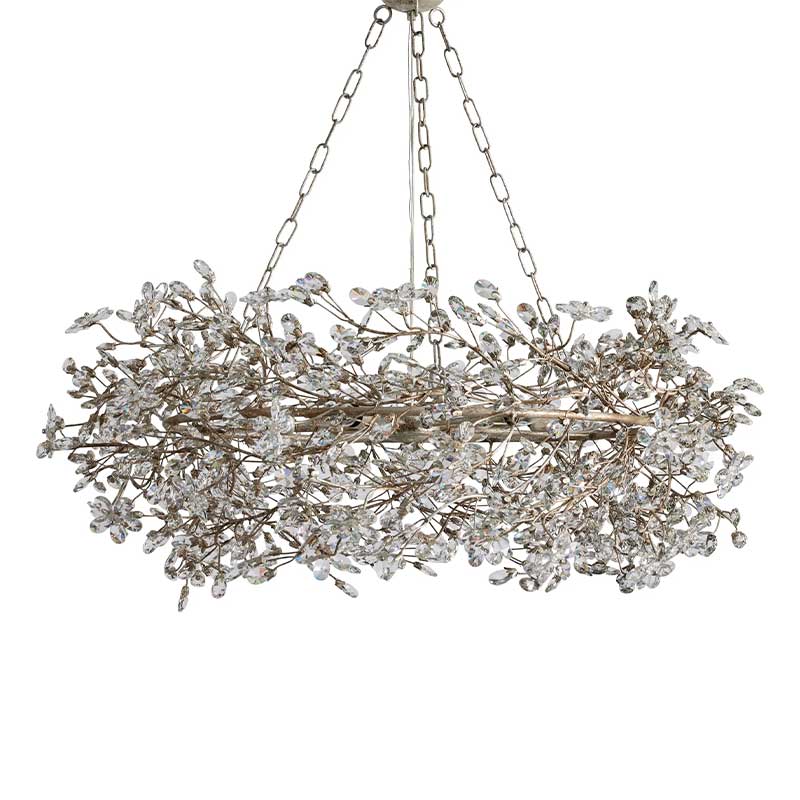 Fiore Crown Chandelier 39" 48" 60"