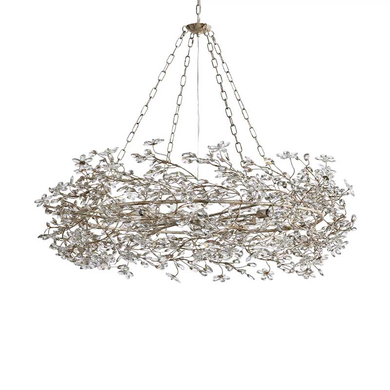 Fiore Crown Chandelier 39" 48" 60"