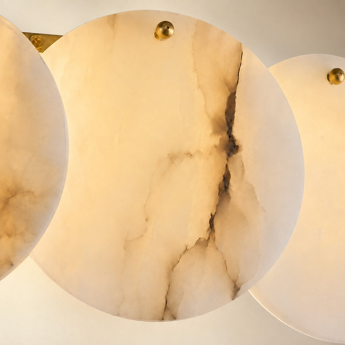 Solara French Art Deco Spanish Alabaster Wall Sconce