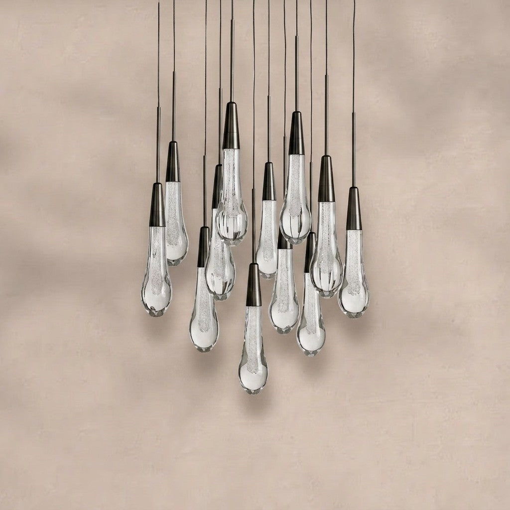 Soltaire Round Chandelier 17" 24" 36“ 58“