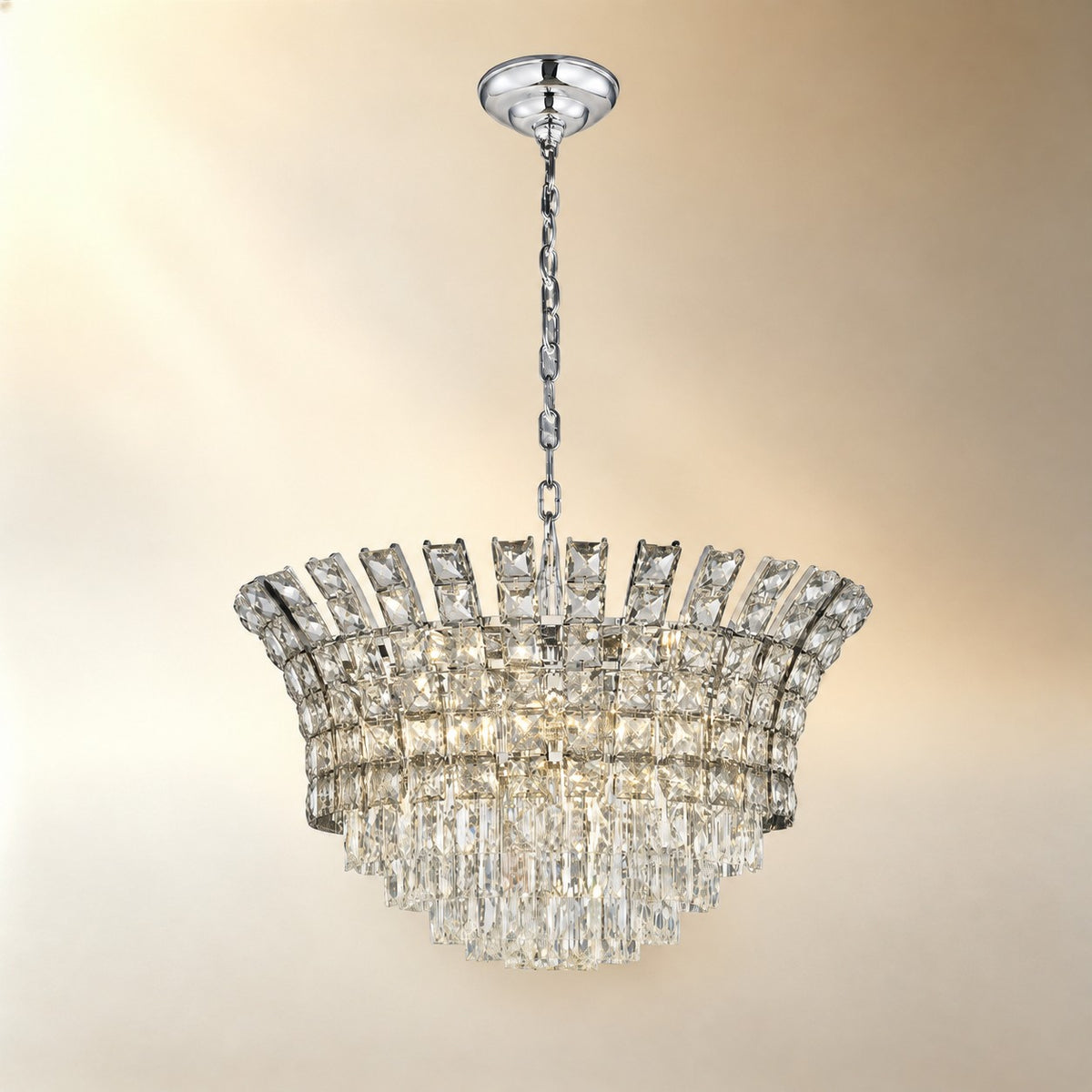Splendore Statement Halo Chandelier