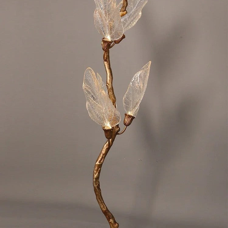 Creative Bionic Resin Leaves Chandelier for Living Room/Dining Room/Staircase