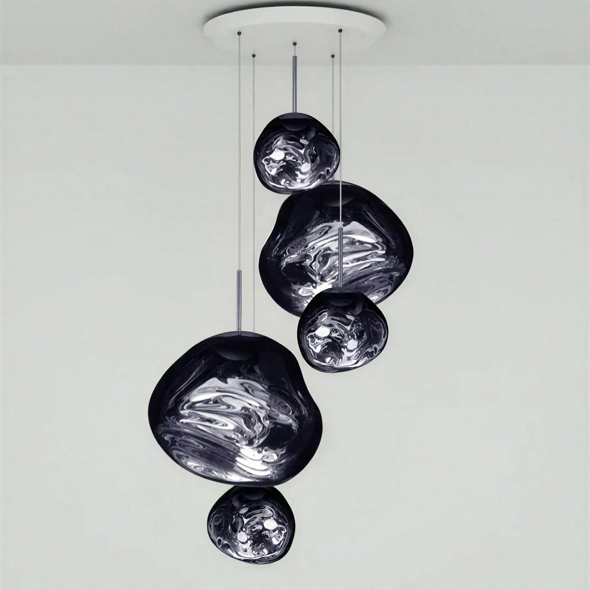 Modern Rock Glass Special Shape Pendant Lighting
