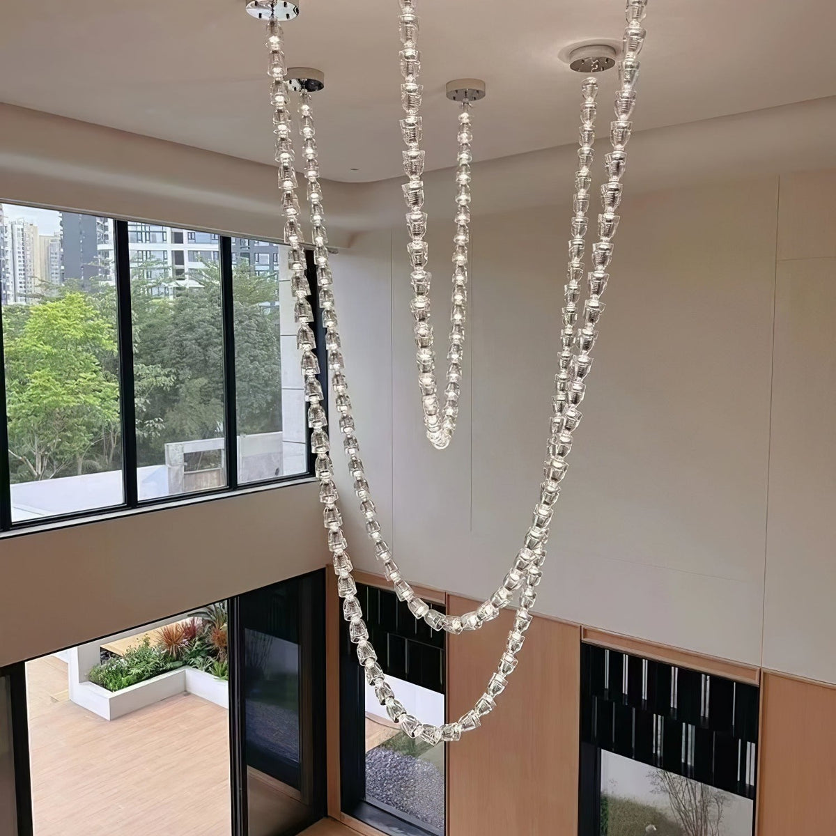 Gabriel Chrome Crystal Chandelier
