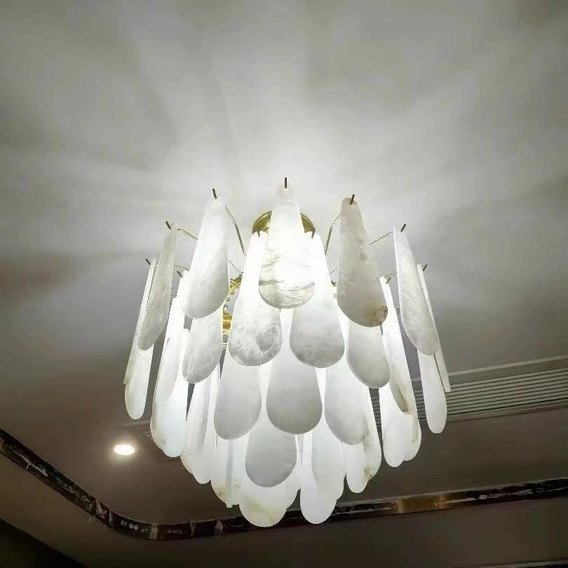 Culoud Alabaster Foyer Chandelier Lighting