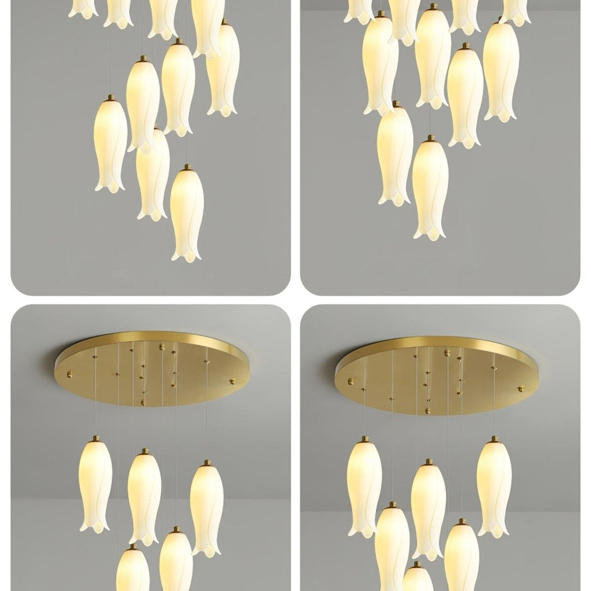 Luma Flora Stairs Chandelier