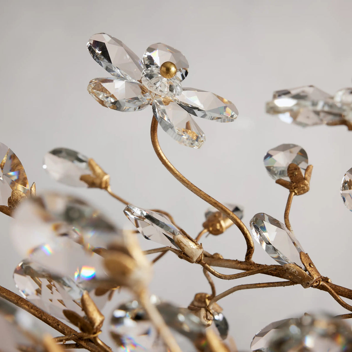 Linear Crystal Chandelier