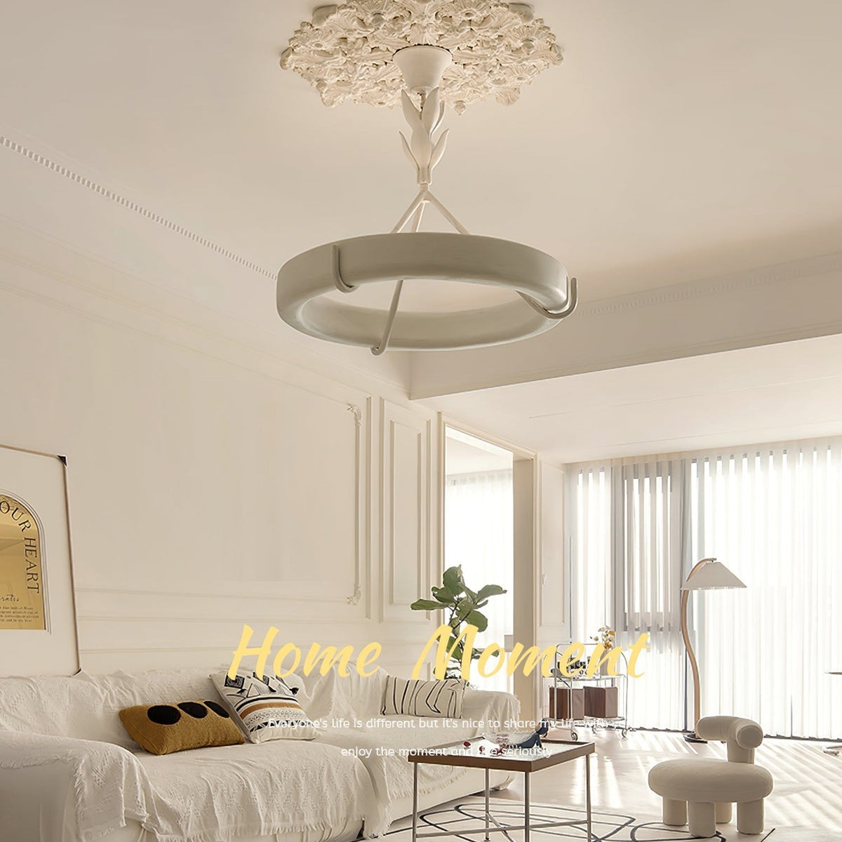Tinsley Plaster Chandelier
