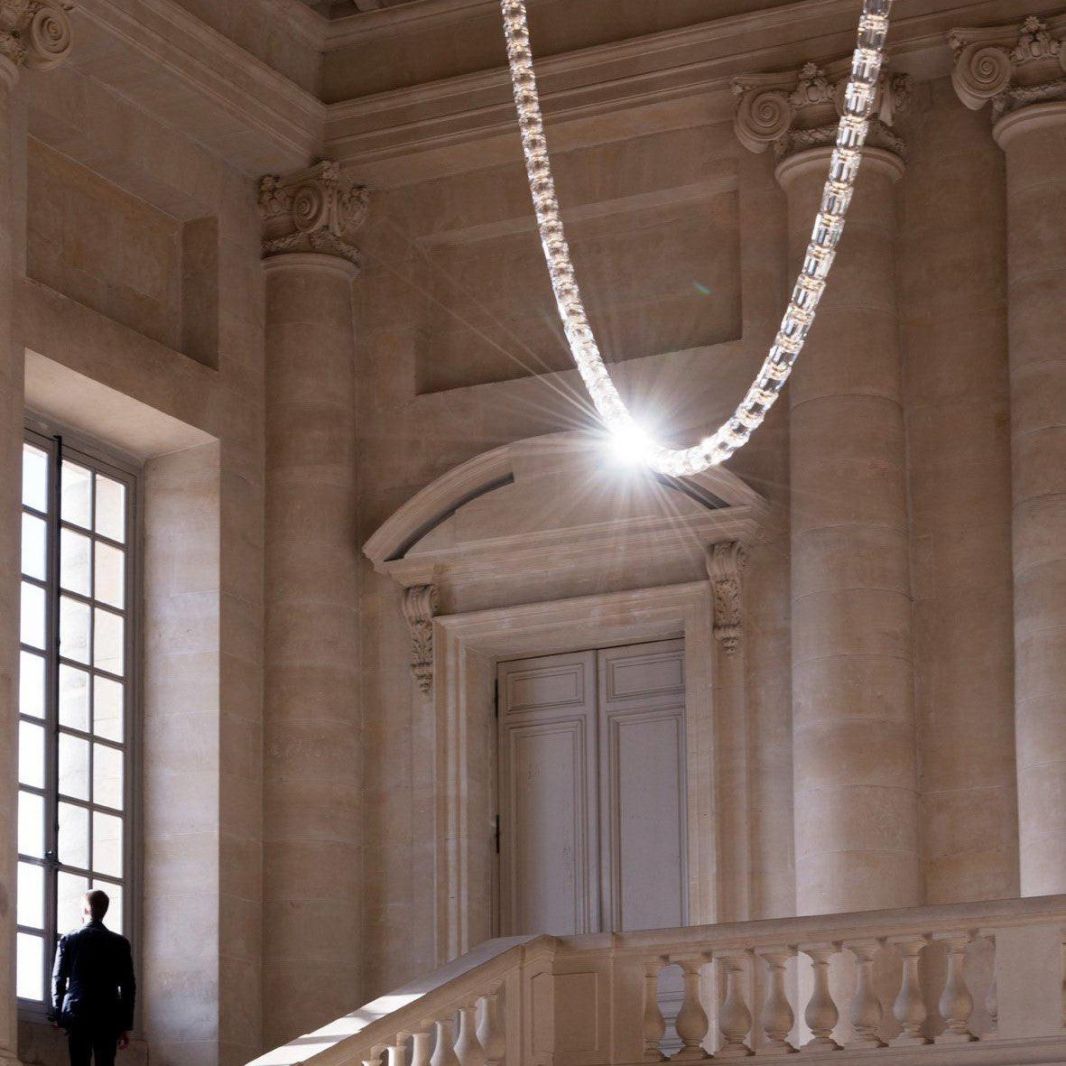 Gabriel Chrome Crystal Chandelier