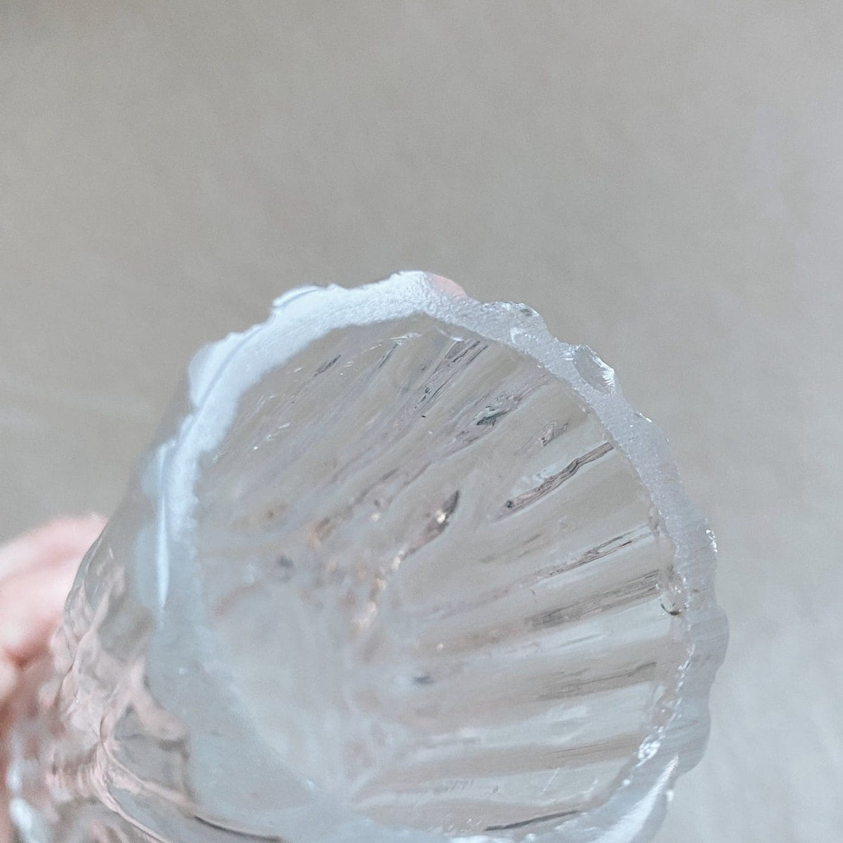 Vintage – Murano chandelier for Venini – 1970 – Transparent