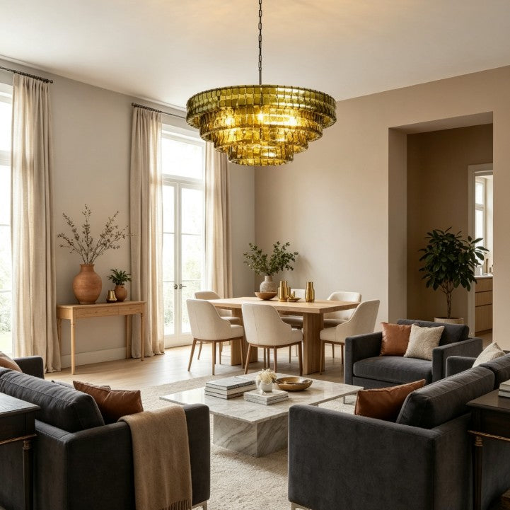 Ghiara Round Chandelier