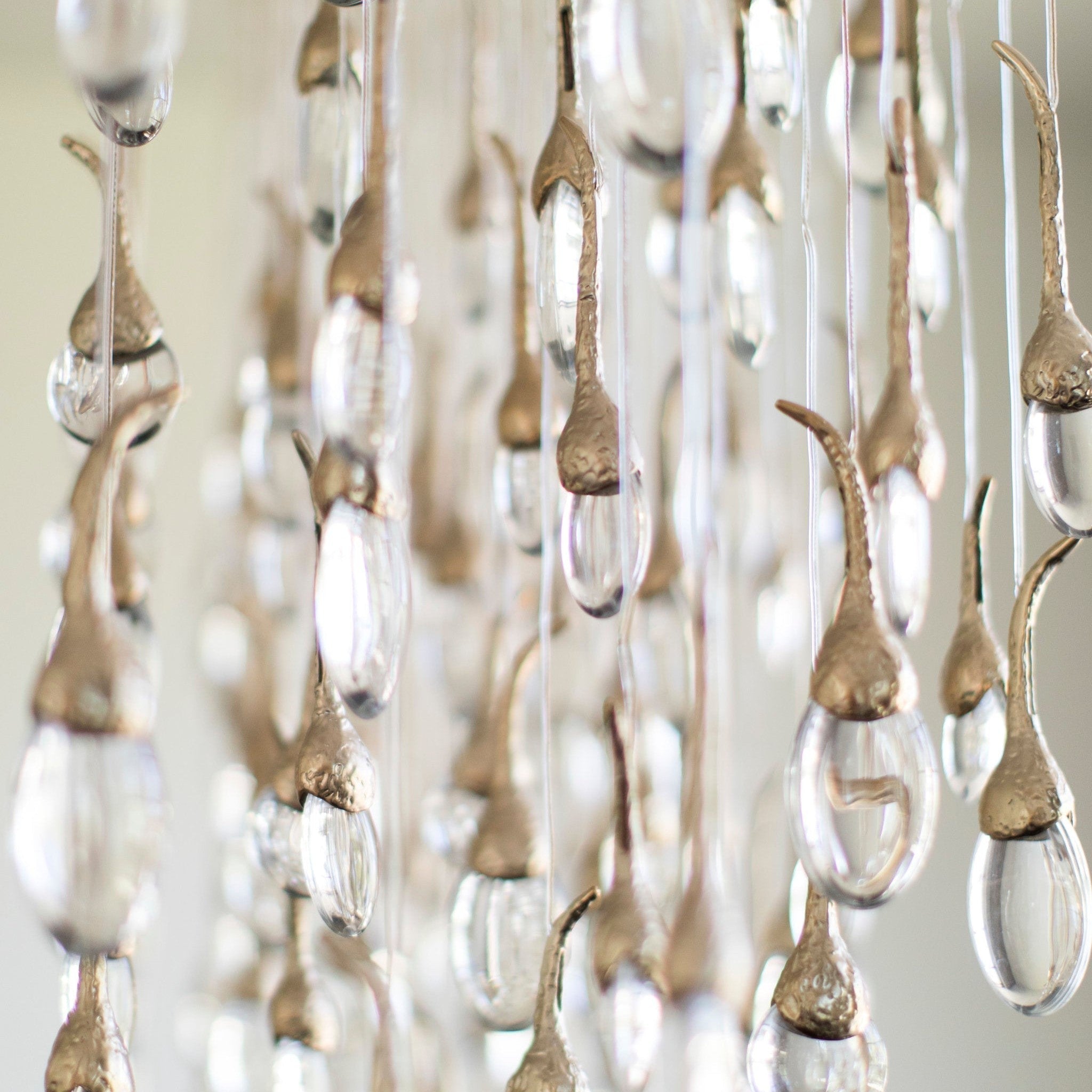 Modern Creative Seed Crystal Chandelier for Dining Room