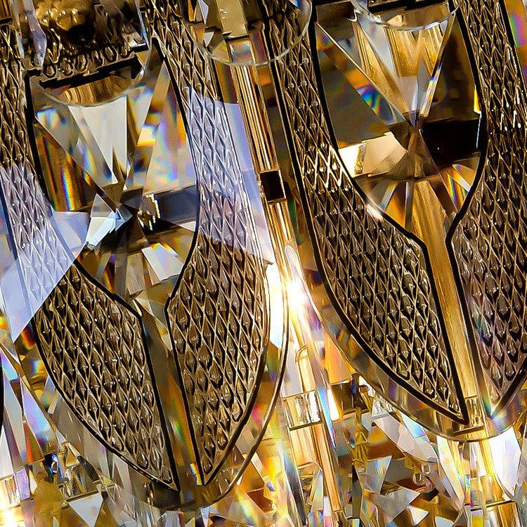 Extra Large Multi-tiered Empire Crystal Chandelier for Big Hallway/Foyer/Staircase