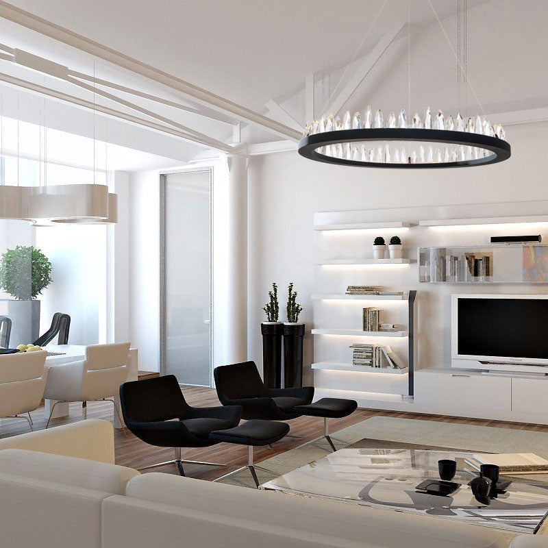 Parkes Crystal Round Chandelier