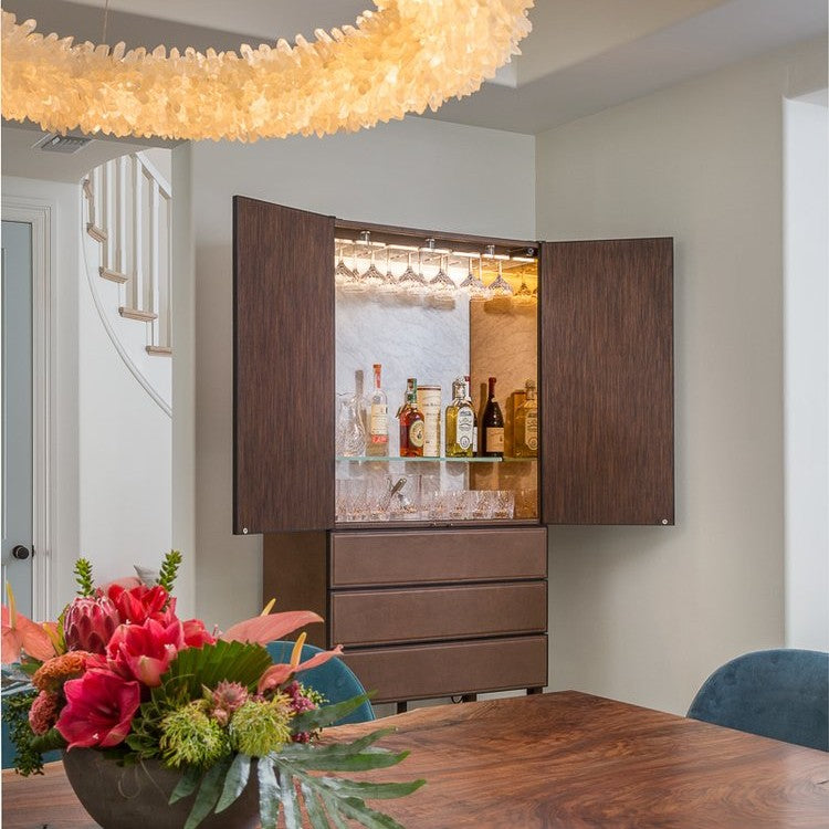 Modern Round/Oval/Linear/Square Natural Crystal Chandelier