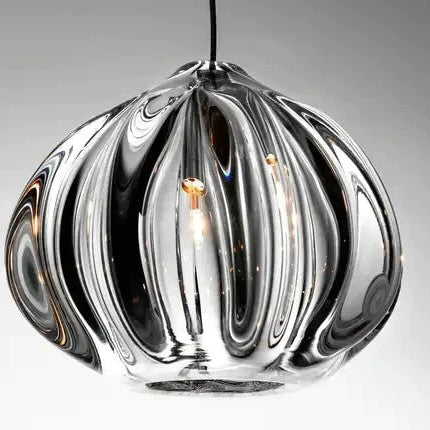 Modern Nordic Style Hand Blown Glass Pendant Crystal Chandelier For Dining Room/Living Room/Stairwell