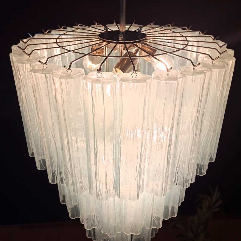 Murano Chandelier – 52 tubes – Opal