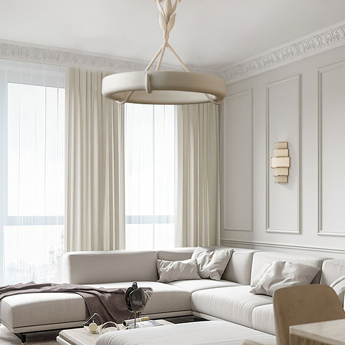 Tinsley Plaster Chandelier