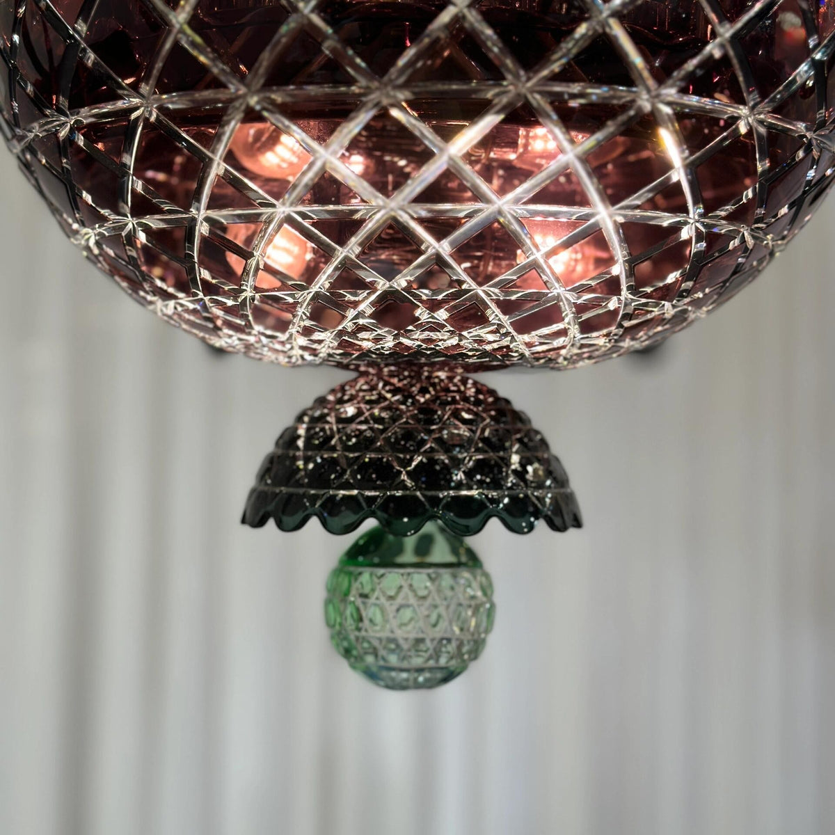 Luxury Empire Colorful Crystal Chandelier for Living Room/Bedroom/Entryway/Hotel/Restaurant