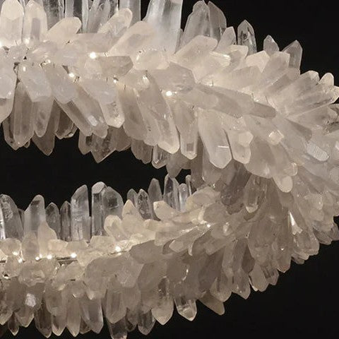 Modern Round/Oval/Linear/Square Natural Crystal Chandelier