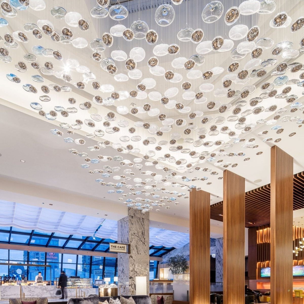 The Flying Surge LED Chandelier | Custom Size & Made-to-Order Lighting for Luxury Homes & Commercial Spaces