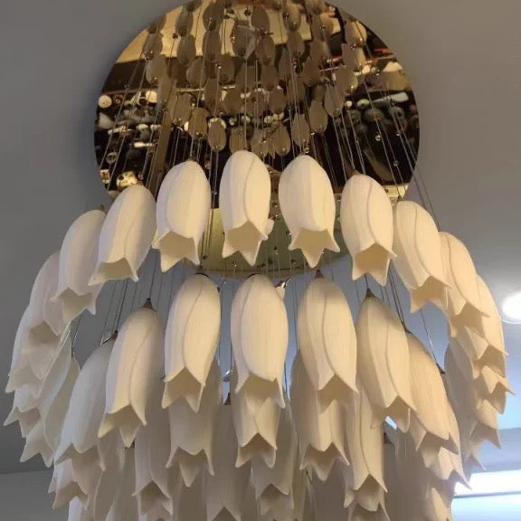2023 New Arrival Elegant Flower Chandelier For Foyer/ Staircase