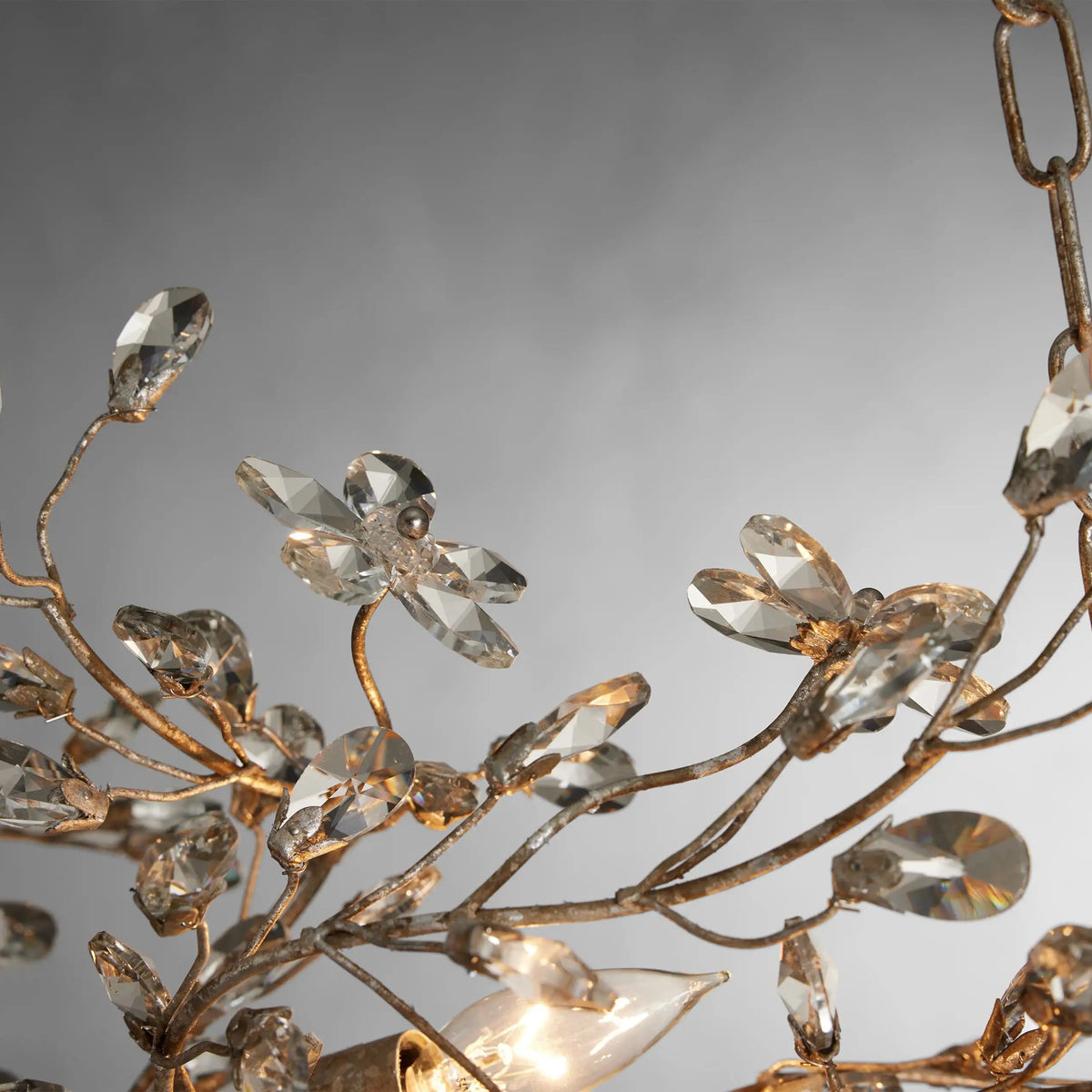 Linear Crystal Chandelier