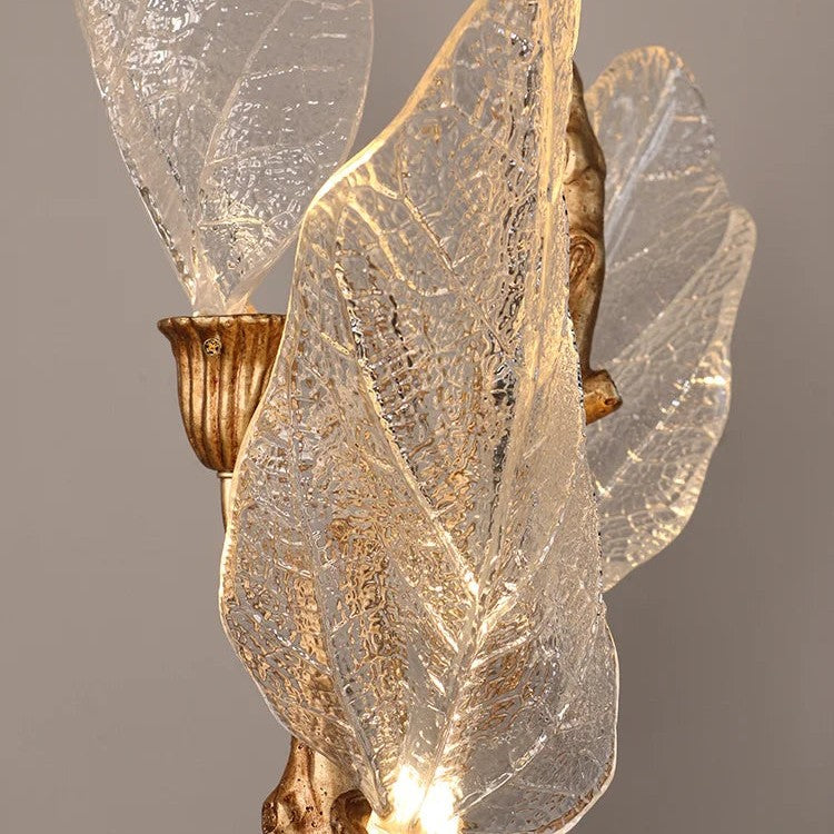 Creative Bionic Resin Leaves Chandelier for Living Room/Dining Room/Staircase