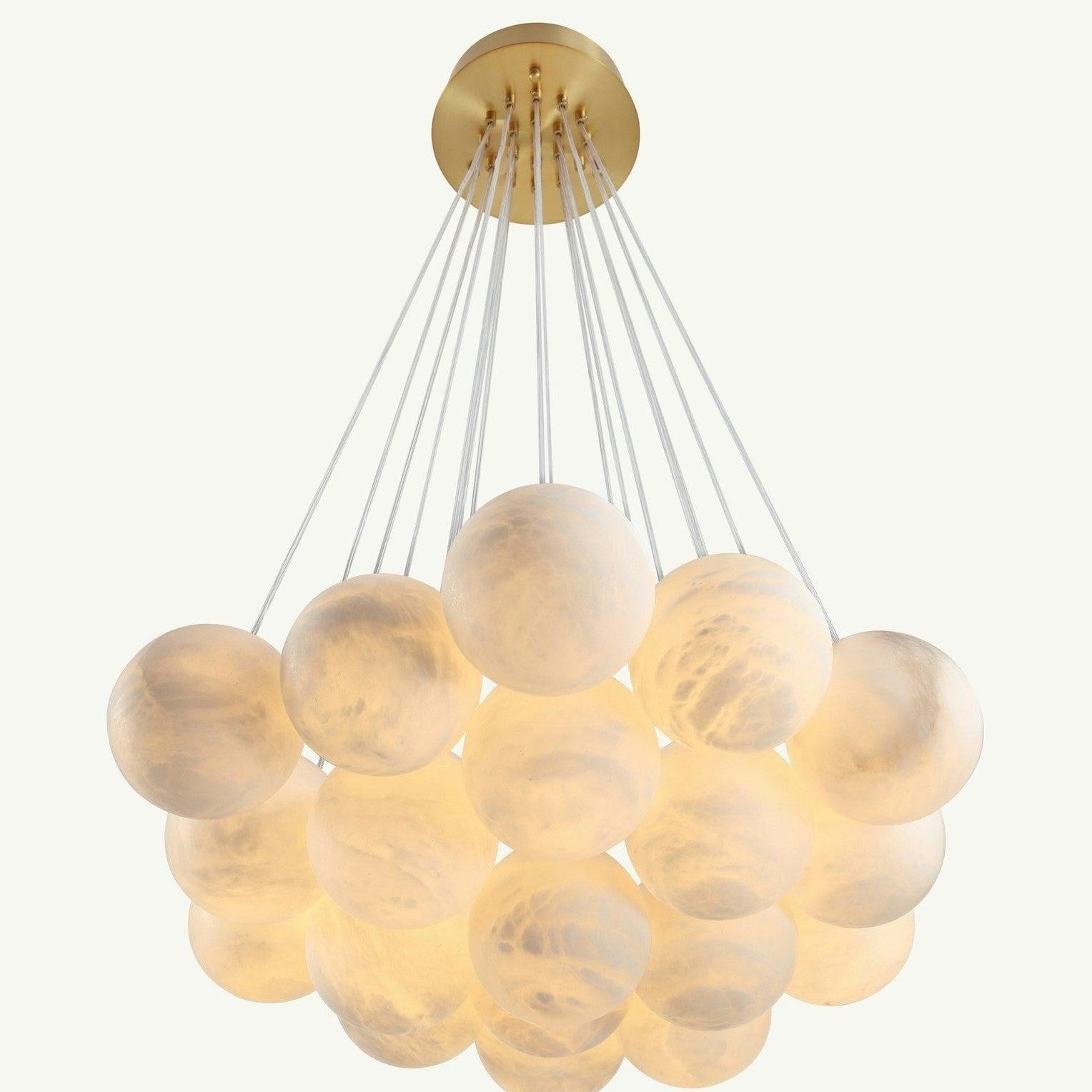 Aspen 19 Chandelier Alabaster