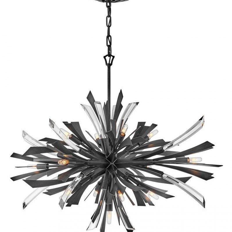 Vida Large Single Tier Chandelier - Elegant Lighting Statement Piece