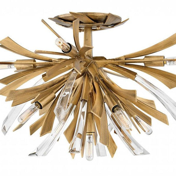 Vida Large Semi Flush Mount