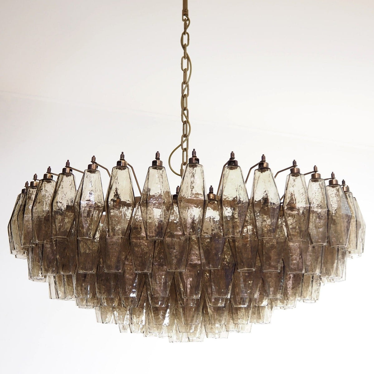 Murano Chandelier – Poliedri – 185 glass