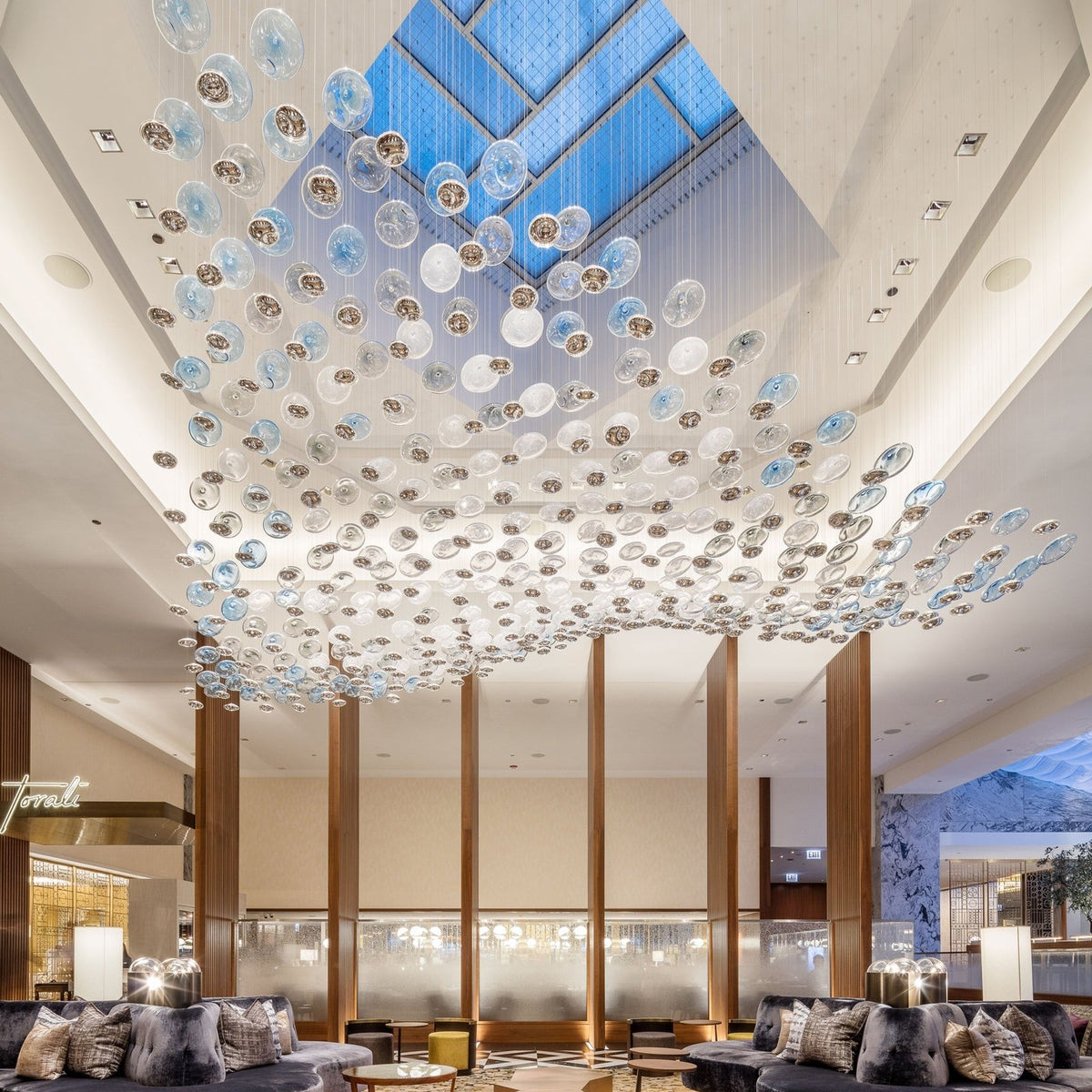The Flying Surge LED Chandelier | Custom Size & Made-to-Order Lighting for Luxury Homes & Commercial Spaces