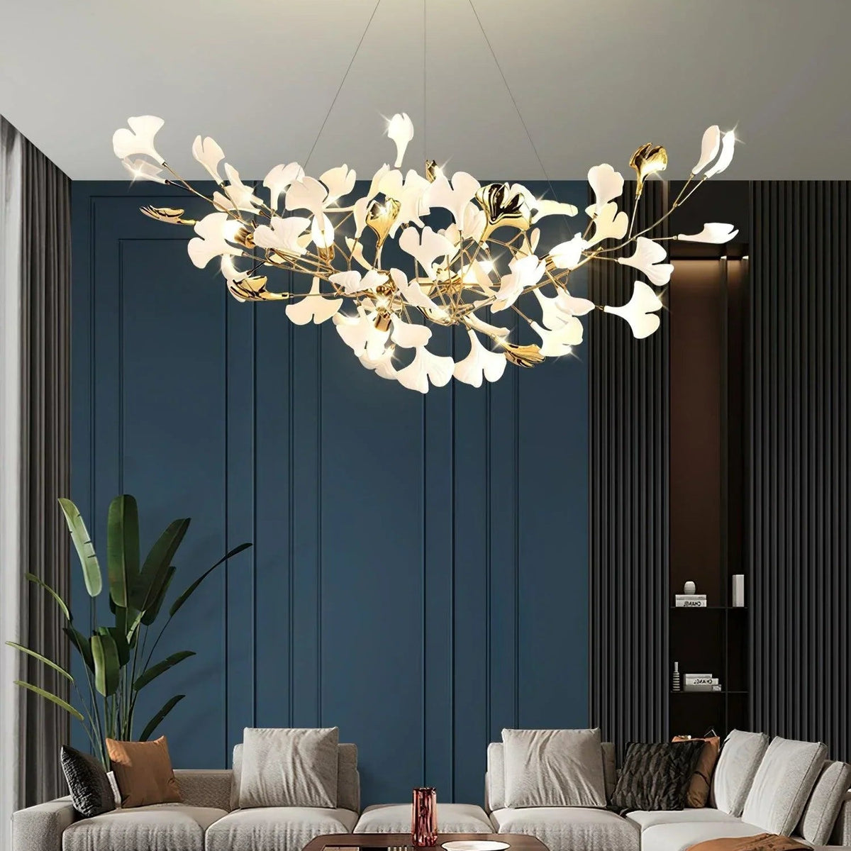Gingko Chandelier B