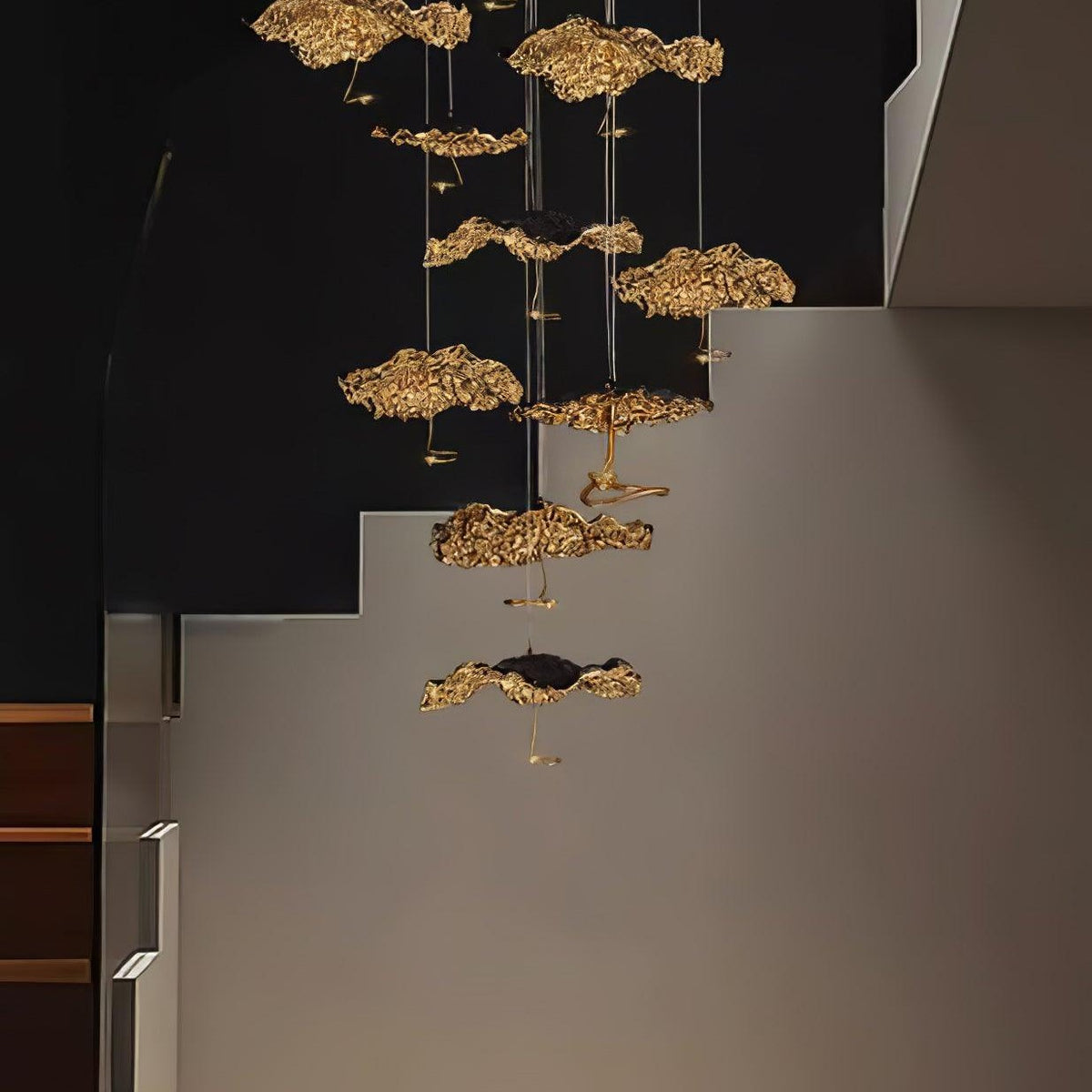 Brass Aviary Constellation Chandelier