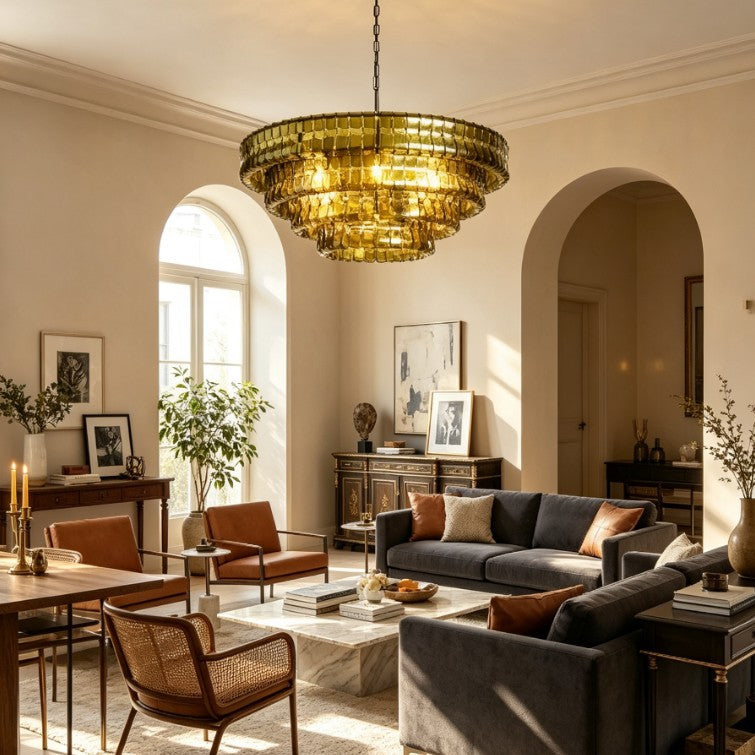 Ghiara Round Chandelier