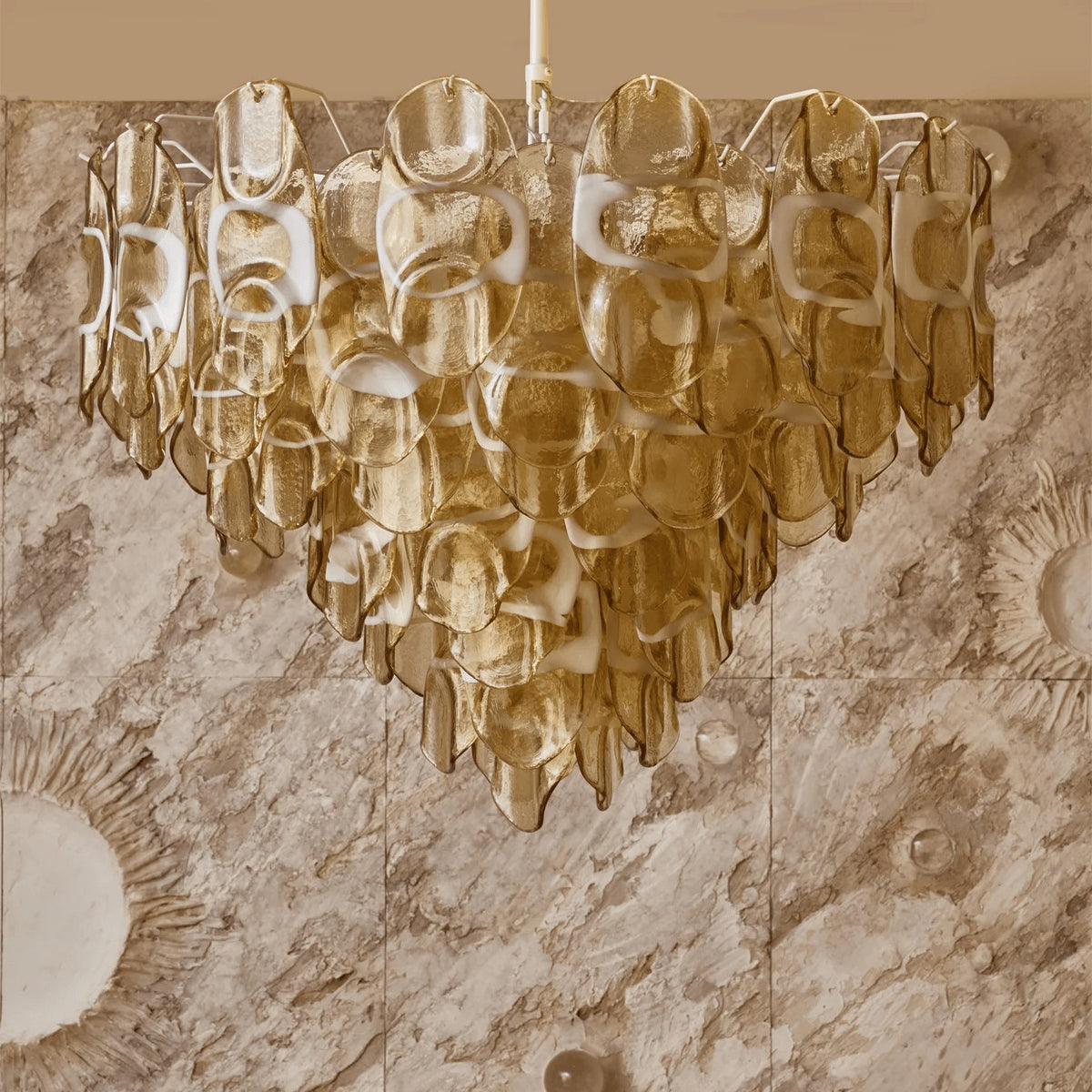 Vivara Glass Chandelier