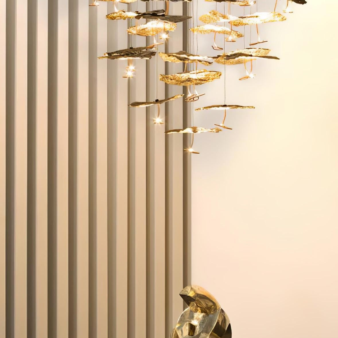 Brass Aviary Constellation Chandelier