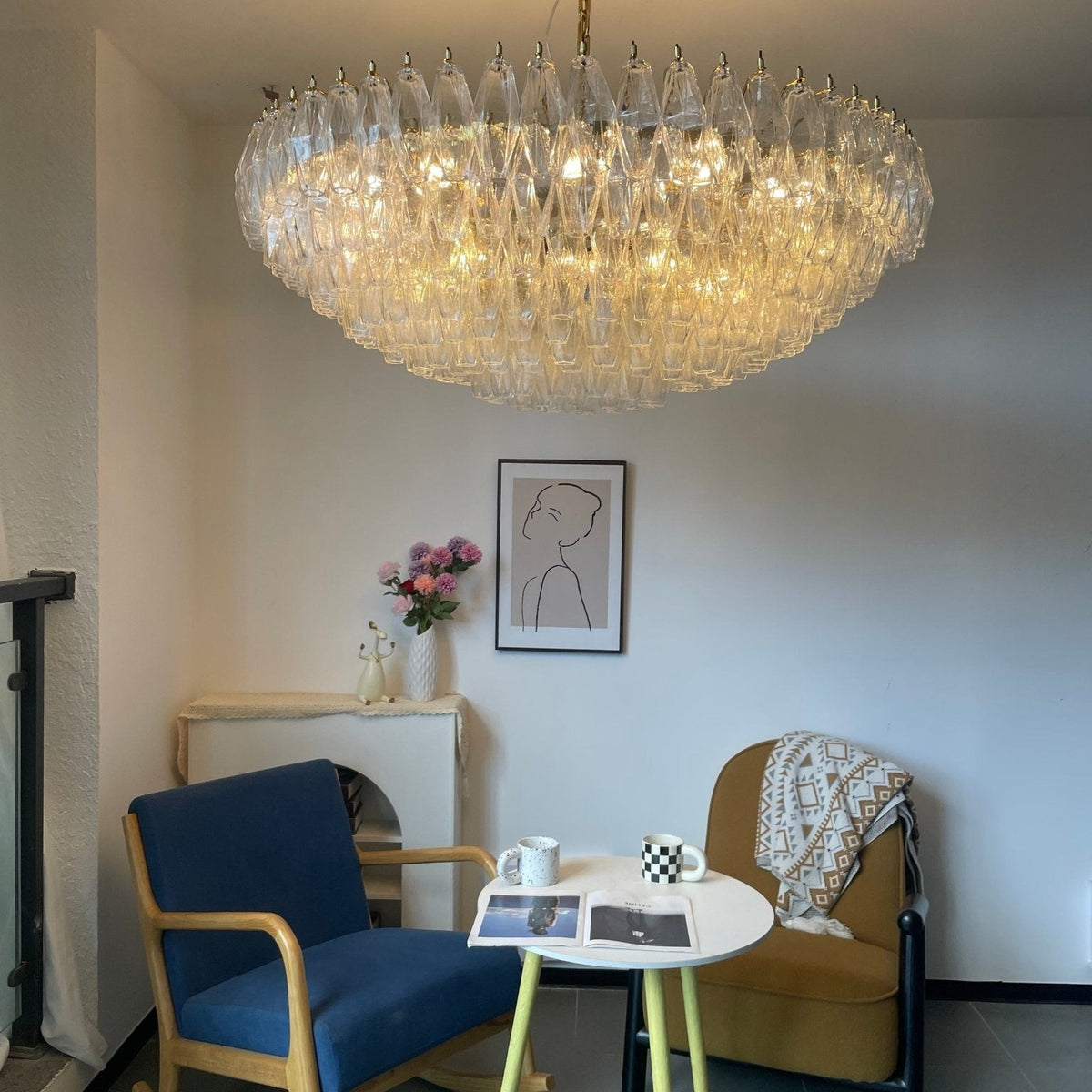 Clear Sorrento Chandelier