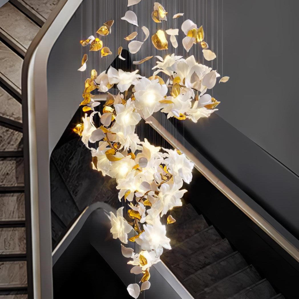 Flying Flowers Fluttering Chandelier