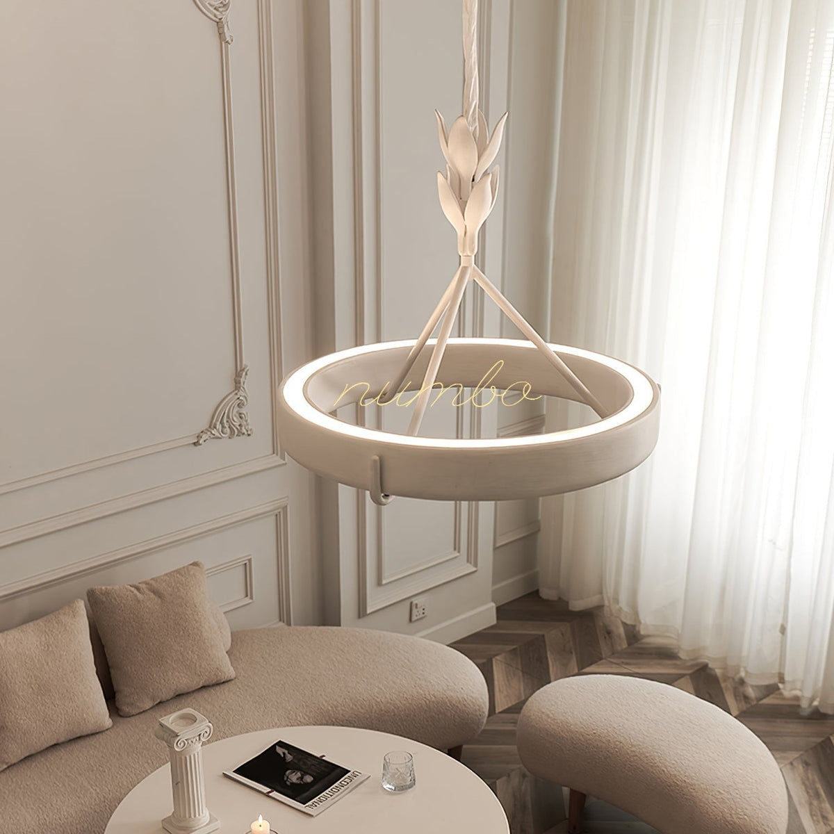 Tinsley Plaster Chandelier