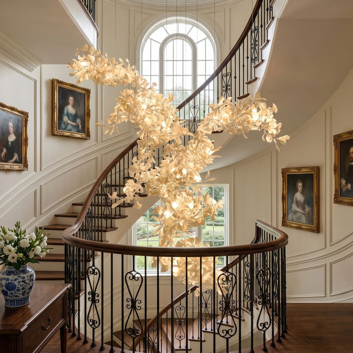Gingko Combination Chandelier