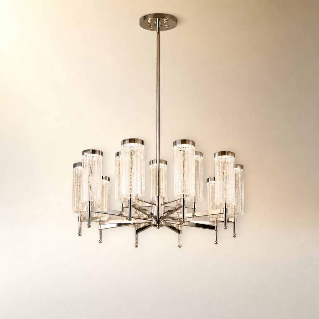 Taevan Modern Sculptural Ring Chandelier