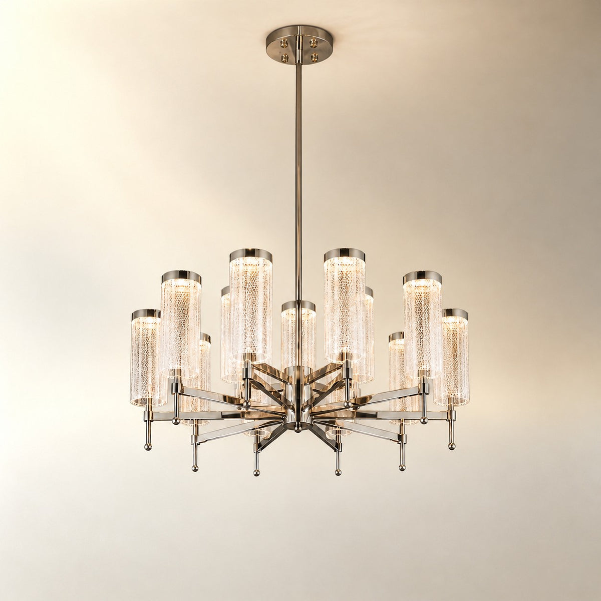 Taevan Modern Sculptural Ring Chandelier
