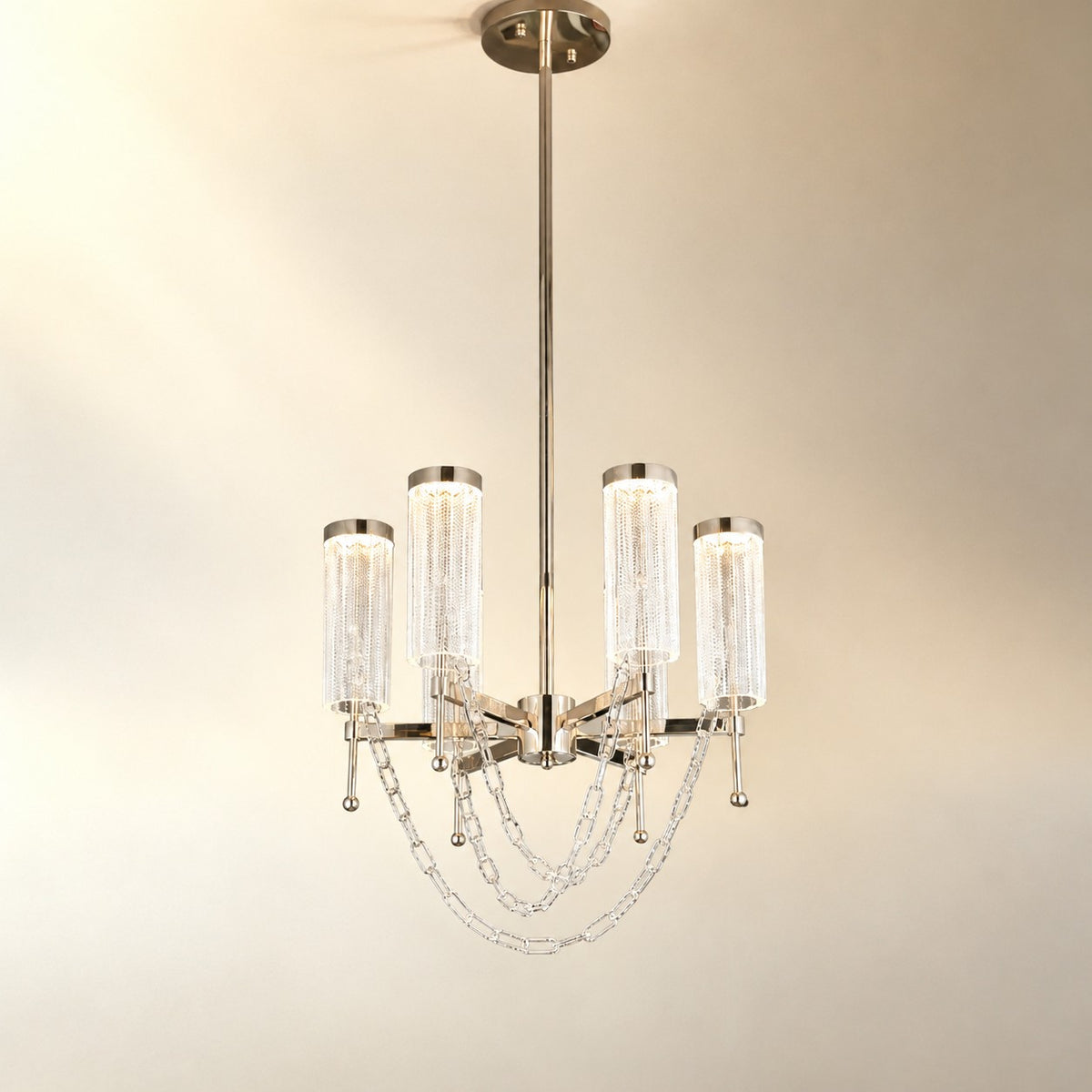 Taevan Modern Sculptural Ring Chandelier