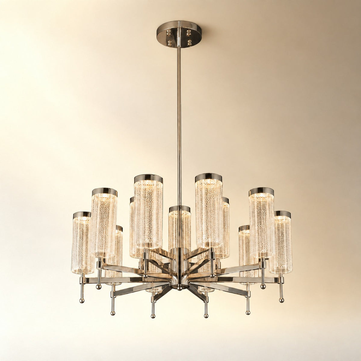 Taevan Modern Sculptural Ring Chandelier